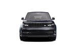 Black Range Rover Vogue front view with the 1016 full body kit, render