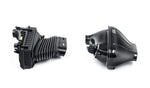 A top view of the intake parts of the Eventuri Carbon Intake System for Mercedes G63 AMG 2019-2025 on a white background