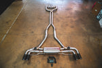 Full BMW G05 X5 and G06 X6 M50i and M60i Valvetronic Designs valved exhaust system laid out
