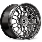 Vorsteiner Ro_Ja 88 wheel in a gunmetal finish, angled view