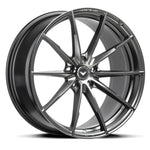 Vorsteiner V-FF 109 wheel in Carbon Graphite, angled view, for BMW 7 Series