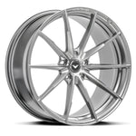 Vorsteiner V-FF 109 wheel in Zara Gray, angled view, for BMW 7 Series