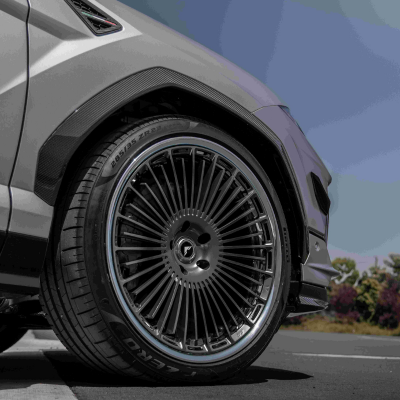 Vorsteiner VE-391 wheels mounted on a gray SUV