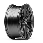 Vorsteiner VFX-001 wheel in Carbon Graphite, side profile, for Tesla Model Y (20x9.5/20x10.5)