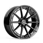 Vorsteiner VFX-001 wheel in Gloss Black, angled view, for Land Rover Range Rover (24x10)