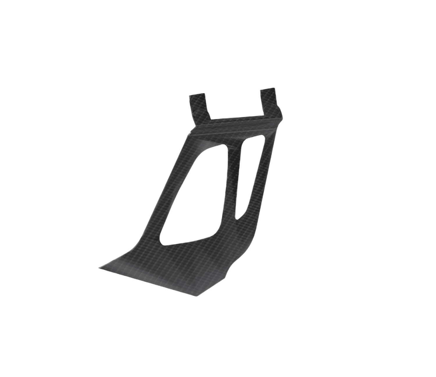 Porsche GT2 RS carbon wing leg, single piece render