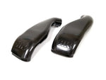 A wide view of RK Autowerks E70 E71 X5M X6M CARBON FIBER INTAKES with a white background