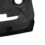 close top view of TRE Pre-Preg Carbon Fibre Engine Cover for Yaris GR Mk4 2020+ with white background