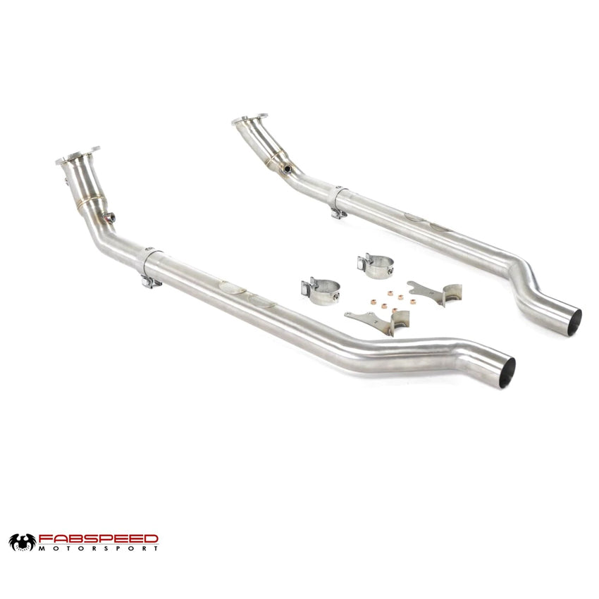 Fabspeed Cat Bypass Pipes for Maserati GranTurismo 2008-2019