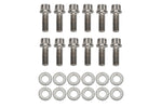Wilwood Bolt Kit - Hat/Rotor 1/4-28x.75 12 Pt Stainless