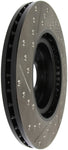 StopTech 02-06 Acura RSX Type S / 06-09 Honda Civic Si Slotted & Drilled Left Front Rotor