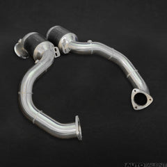 Capristo Exhaust Catless Downpipes For Aston Martin Vantage Amr - AutoTalent