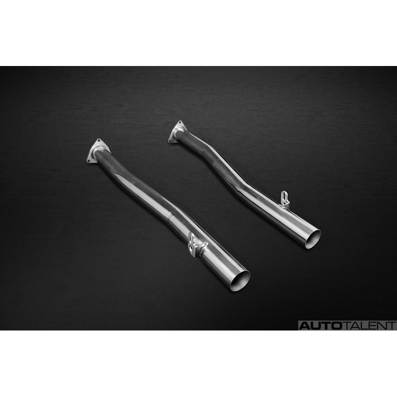Capristo Exhaust Cat Replacement Pipes For Bentley Continental GT Speed - AutoTalent
