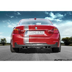 Capristo Aero Rear Apron Air Diffuser for Bmw 435i - AutoTalent