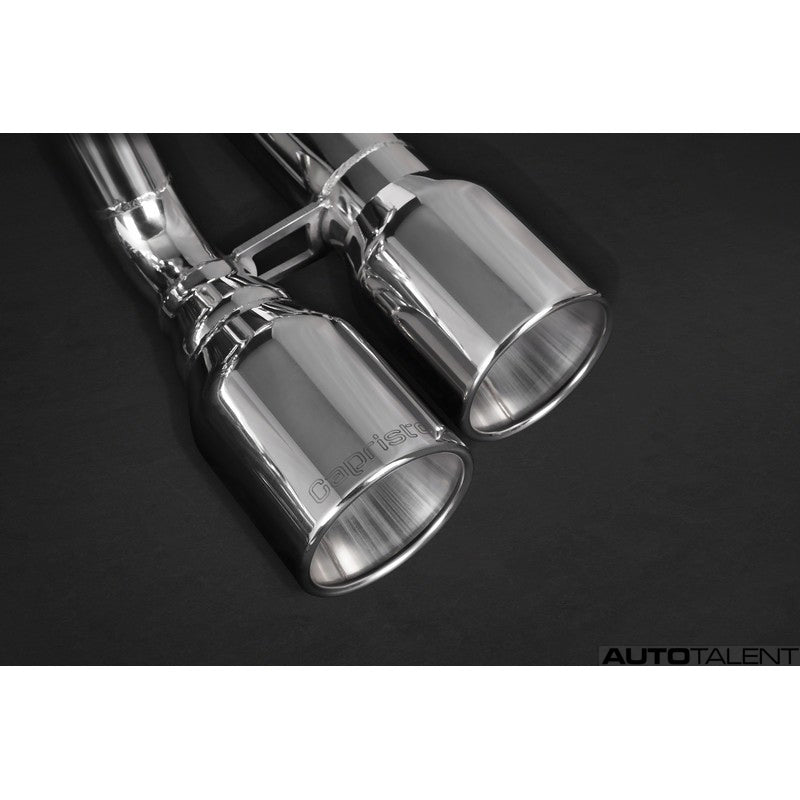 Capristo Exhaust Stainless tips for BMW F87 M2 - AutoTalent