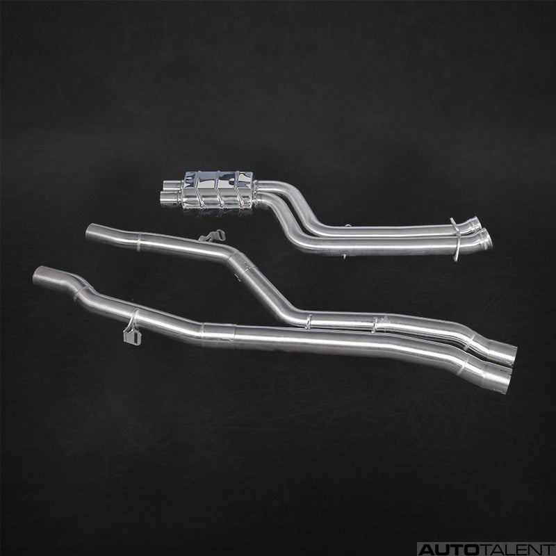 Capristo Exhaust Resonated Midpipe for BMW F87 M2 Competition - AutoTalent
