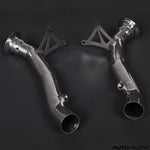 Capristo Exhaust Cat Delete Pipes with Heat Blankets For Ferrari 458 Challenge - AutoTalent