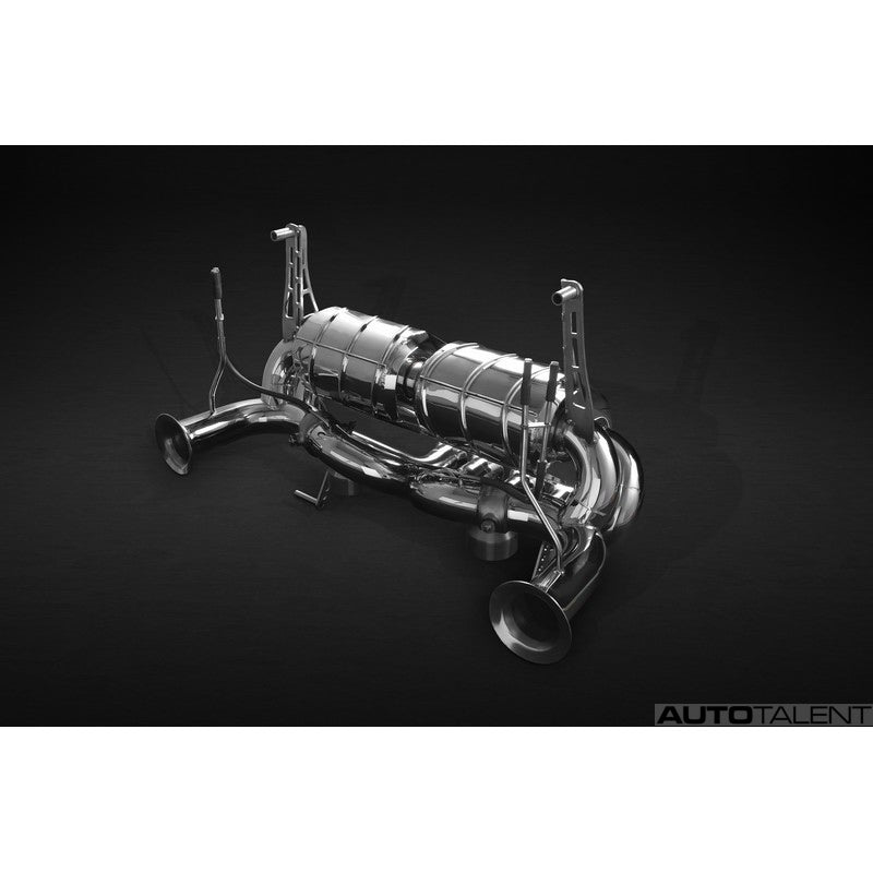 Capristo Exhaust Valved Exhaust System with Exhaust Frame For Aventador LP750 SV - AutoTalent