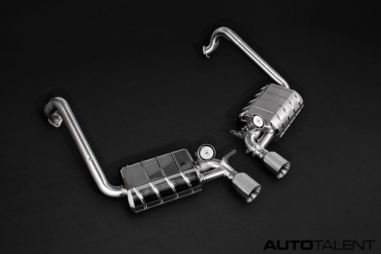 Capristo Exhaust Valved Exhaust with Tips For Porsche 981 Boxster - autoTalent