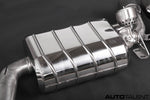 Capristo Exhaust Valved Exhaust Stainless Tips For Porsche 982 718 Cayman - AutoTalent