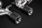 Capristo Exhaust Axle-Back Exhaust with Carbon Tips For Porsche 981 Cayman - AutoTalent