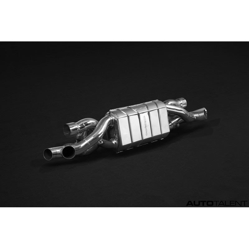 Capristo Exhaust  Valved ECE Exhaust Muffler For 991.2 Turbo, S - AutoTalent
