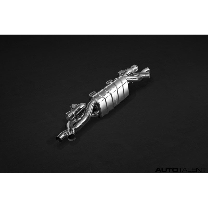 Capristo Exhaust  Valved ECE Exhaust Muffler For Porsche 991.2 Turbo - AutoTalent