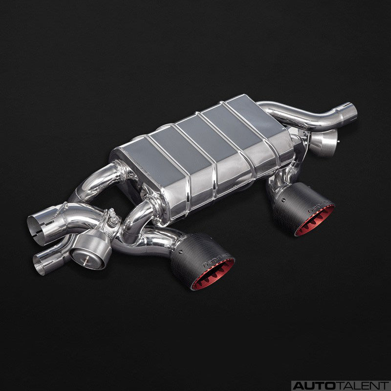 Capristo Exhaust Axle-Back Exhaust with Carbon Tips For Porsche 991.2 Carrera GTS - AutoTalent