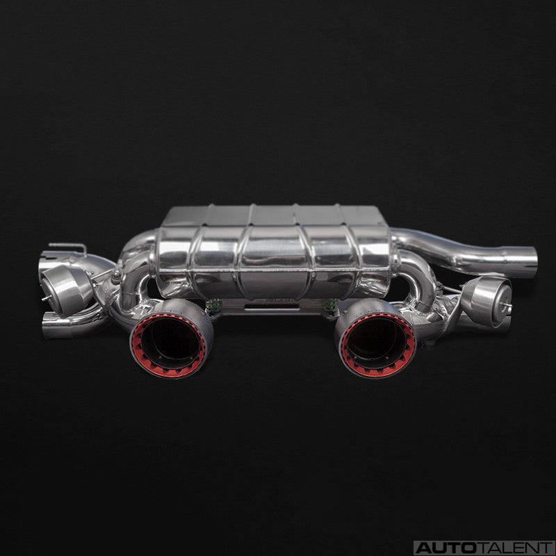 Capristo Exhaust Axle-Back Exhaust with Carbon Tips For 991.2 Carrera - AutoTalent