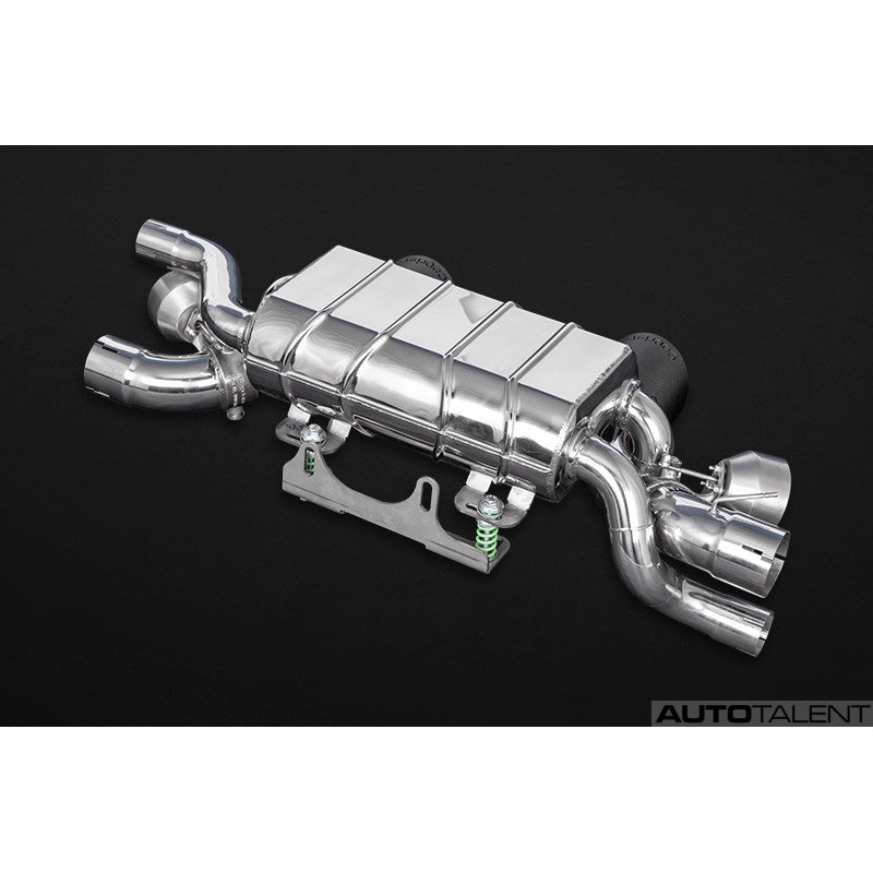 Capristo Exhaust Axle-Back Exhaust with Carbon Tips For 911 991.2 Carrera - AutoTalent