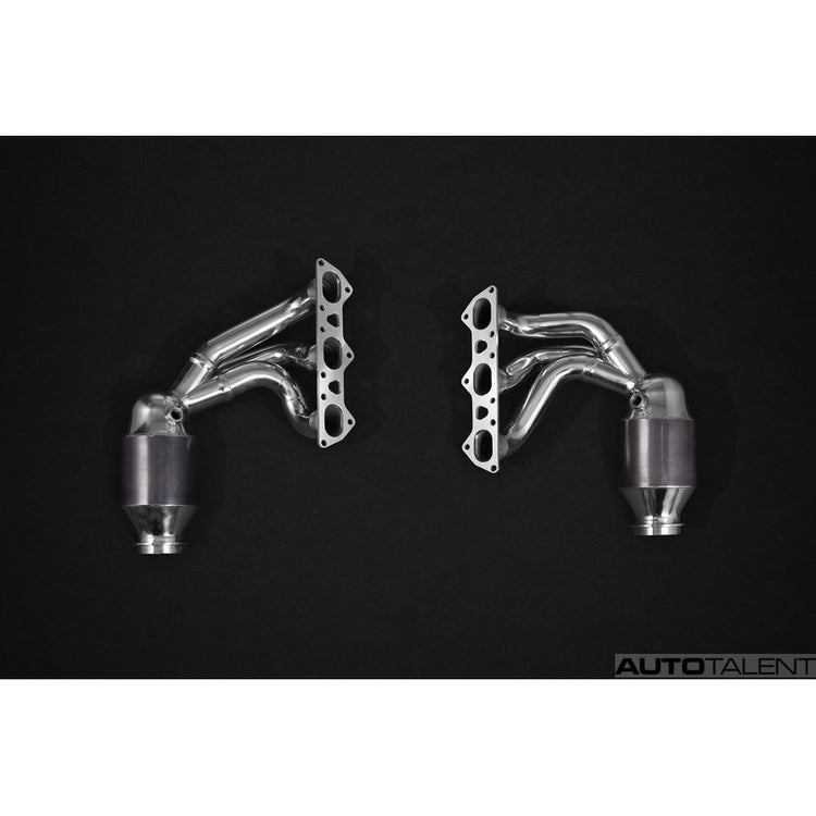 Capristo Exhaust Headers with 200 Cell Sports Cats For Porsche 991.2 GT3, RS - AutoTalent