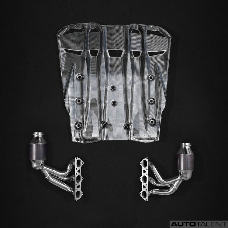 Capristo Exhaust Headers and 200 Cell Sports Cats For Porsche 991.2 GT3, RS - AutoTalent