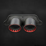 Capristo Exhaust Carbon Shell Exhaust Tip OEM Muffler For Porsche 991.2 GT3 - AutoTalent