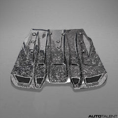 Capristo Aero Forged Carbon Fiber Engine Diffuser For Porsche 991.2 GT3 - AutoTalent