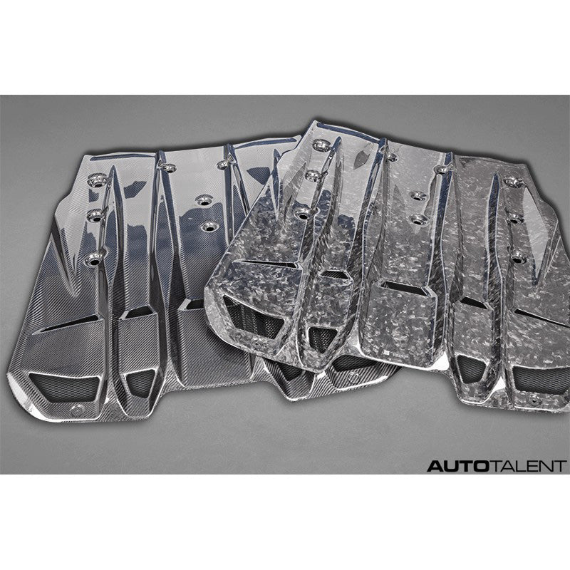 Capristo Aero Forged Carbon Fiber Engine Diffuser For 991.2 GT3 - AutoTalent