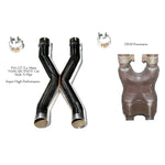 Fabspeed Resonator Bypass X-Pipe for Maserati Quattroporte 2004-2007