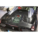 Capristo Aero Glass Bonnet For Ferrari 458 Spider - AutoTalent