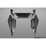 Capristo Aero Carbon Side Engine Compartment Covers For Ferrari 458 Italia, Speciale - AutoTalent