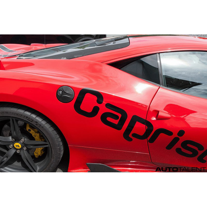 Capristo Aero Carbon Gas Cap For Ferrari 458 - AutoTalent