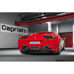 Capristo Aero Carbon Rear Diffuser For 458 Spider - AutoTalent
