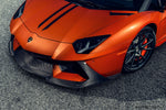 Vorsteiner  Aero Front Spoiler Carbon Fiber PP 2x2 Glossy LAMBORGHINI AVENTADOR ZARAGOZA EDIZIONE PROGRAM - autotalent
