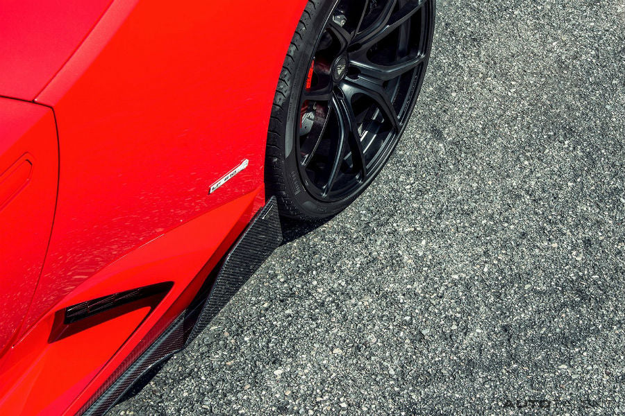 Vorsteiner Aero Side Blades Carbon Fiber PP 2x2 Glossy LAMBORGHINI HURACAN VERONA EDIZIONE PROGRAM - autotalent