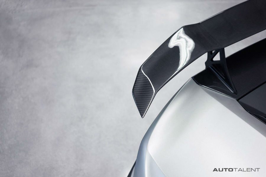 Vorsteiner Aero Wing Blade w/ Aluminum Uprights Carbon Fiber PP 2x2 Glossy LAMBORGHINI HURACAN VERONA EDIZIONE PROGRAM - autotalent