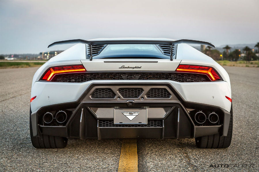 Vorsteiner Aero Decklid Carbon Fiber PP 2x2 Glossy *May Effect Radio Reception* LAMBORGHINI HURACAN VERONA EDIZIONE PROGRAM - autotalent