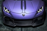 Vorsteiner Aero Front Bumper w/ Front Spoiler Carbon Fiber PP 2x2 Glossy LAMBORGHINI HURACAN NOVARA EDIZIONE PROGRAM - autotalent