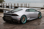 New Vorsteiner Aero Rear Bumper w/ Rear Diffuser Carbon Fiber PP 2x2 Glossy LAMBORGHINI HURACAN NOVARA EDIZIONE PROGRAM - autotalent