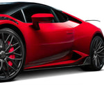 Vorsteiner Aero Side Blades Carbon Fiber PP 2x2 Glossy LAMBORGHINI HURACAN NOVARA EDIZIONE PROGRAM - autotalent