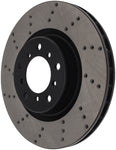 StopTech 01-06 BMW M3 Drilled Right Front Rotor