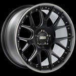 BBS CH-RII 21x10.5 5x120 ET35 Satin Black Center Platinum Lip SS Rim Prot Wheel -82mm PFS/Clip Req