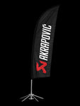 Akrapovic Self-standing flag set with tent flag kit